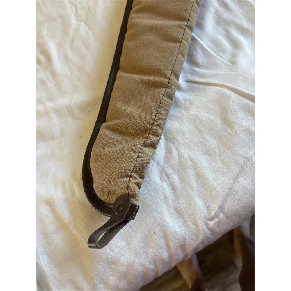 Vintage Kolpin Soft Gun Bag - Canvas Tan Brown - Cotton Liner 52 Inch